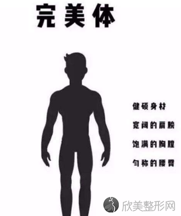 男性理想身材