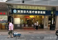 深圳非凡整形钱逢一做除皱美肤怎么样？价格表？案例