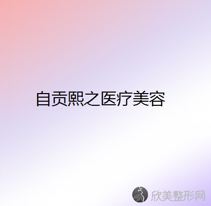 自贡哪家医院做共振吸脂去掉双下巴好看？排行榜熙之、邹氏、西婵等权威发布